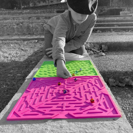 Tapis de jeu pour Billes Cosmos Rose GAME PLAK