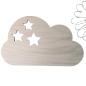 Décoration murale Nuage Etoilé LES PETITES HIRONDELLES