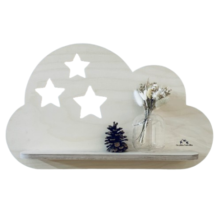 Etagère Nuage Etoilé LES PETITES HIRONDELLES