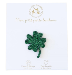 Pin's Trèfle LES PETITES HIRONDELLES, vert