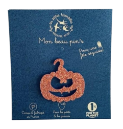 Pin's Citrouille LES PETITES HIRONDELLES