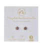 Boucles d'oreilles Etoiles LES PETITES HIRONDELLES, roses