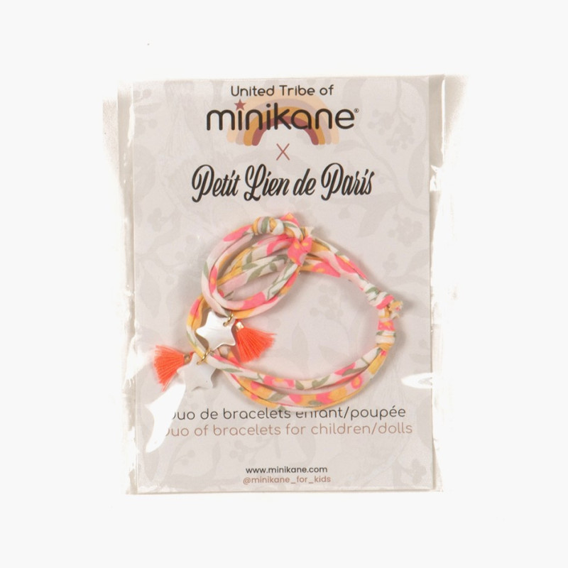 Duo de bracelets enfant et poupée MINIKANE x PETIT LIEN DE PARIS, Lemond Curd