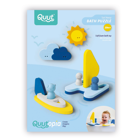 Jeu de bain à assembler QUUT, Mettre les Voiles