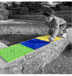 Tapis de jeu pour Billes Cosmos Bleu GAME PLAK