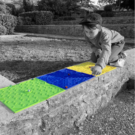 Tapis de jeu pour Billes Cosmos Bleu GAME PLAK