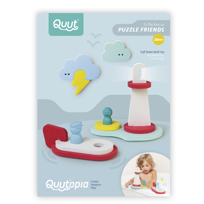 Jeu de bain à assembler QUUT, A la Rescousse