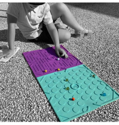 Tapis de jeu pour Billes Laby Violet GAME PLAK