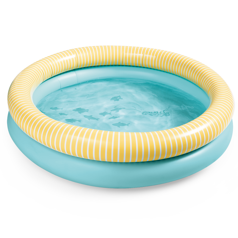 Piscine 120 cm Dippy QUUT, Bleu Banane
