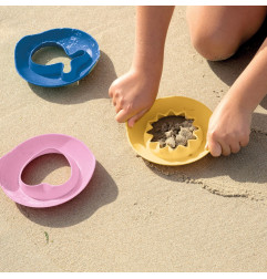 Moule à sable Combo QUUT, coeur Rose