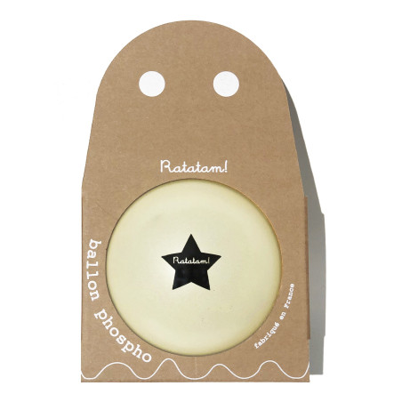 Ballon fantôme 15 cm RATATAM, phosphorescent