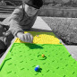 Tapis de jeu pour Billes Eclair Vert GAME PLAK