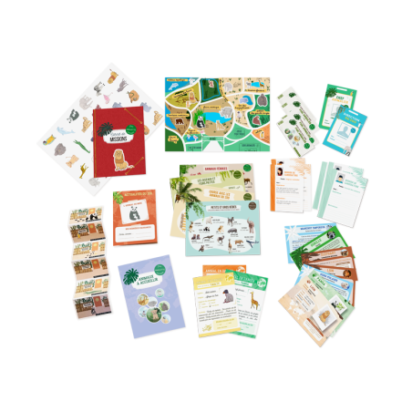 Coffret Si j'Etais en Mission au Zoo AMULETTE