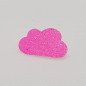Pin's Nuage ATELIER GUSTAVE, rose pailleté