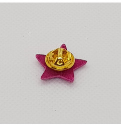 Pin's Etoile ATELIER GUSTAVE, rose fuchsia