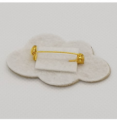 Broche Nuage ATELIER GUSTAVE, argent