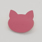 Broche Chat ATELIER GUSTAVE, rose terra