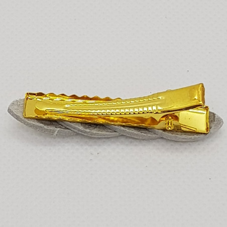 Barrette pince Paulette ATELIER GUSTAVE, argent