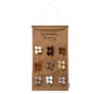 Porte-barrettes ATELIER WAGRAM, gaze camel, personnalisable
