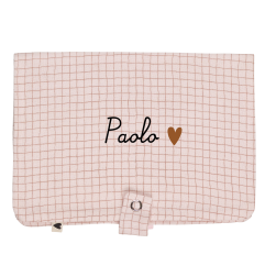 Range-couches ATELIER WAGRAM, gaze Petits Carreaux, personnalisable