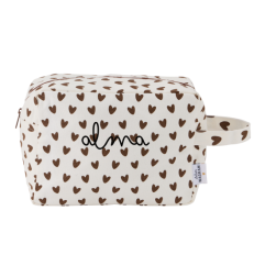 Trousse de toilette ATELIER WAGRAM, Cœurs, personnalisable