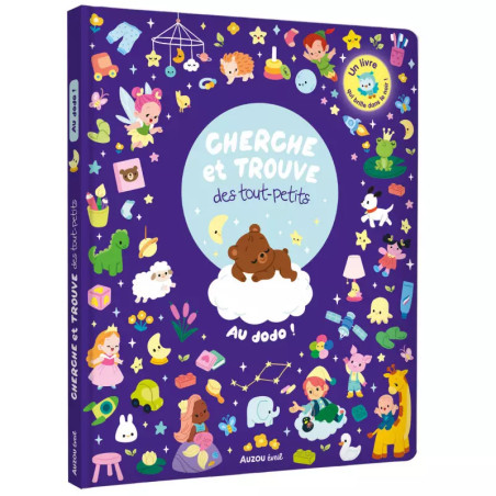 Livre Cherche et trouve des Tout-Petits AUZOU, Au Dodo