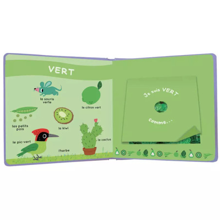 Mon livre des Odeurs et des Couleurs AUZOU, Le jardin