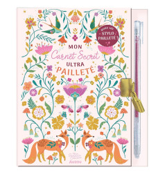 Ma papeterie créative AUZOU, Mon Carnet Secret Ultrapailleté