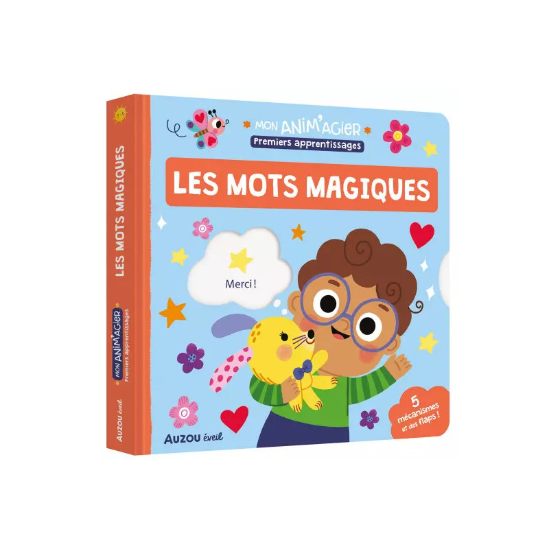 Livre Mon anim'agier AUZOU, Les Mots Magiques