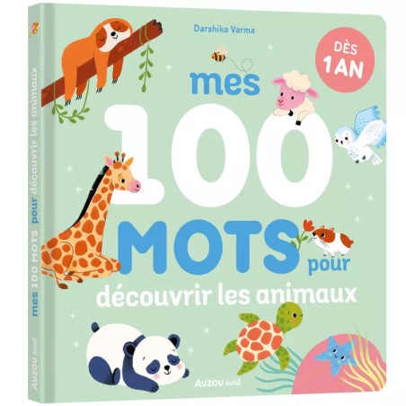 Livre Mes 100 Mots pour découvrir les Animaux AUZOU