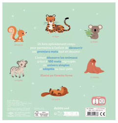 Livre Mes 100 Mots pour découvrir les Animaux AUZOU