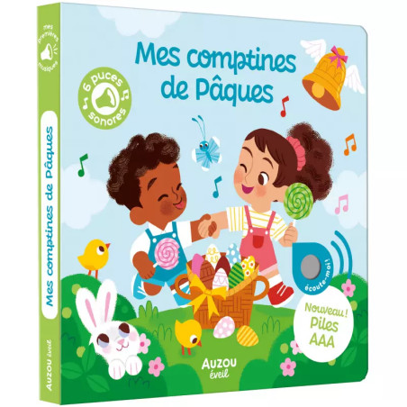 Livre sonore Mes comptines de Pâques AUZOU