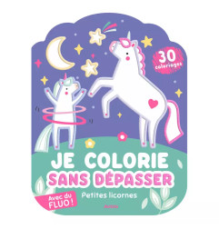 Coloriages fluo AUZOU, Petites licornes