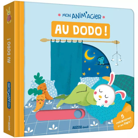 Livre Mon anim'agier AUZOU, Au dodo