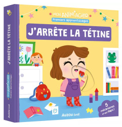 Livre Mon anim'agier AUZOU, J'arrête la tétine