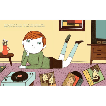 Livre David Bowie KIMANE