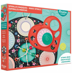 Mon coffret d'artiste AUZOU, Spirales magiques Attrape-Rêves