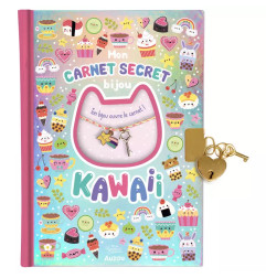 Papeterie créative Mon carnet secret avec bijou Kawaii AUZOU
