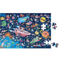 Puzzle Cherche et Trouve AUZOU, Dans l'Espace, dès 6 ans