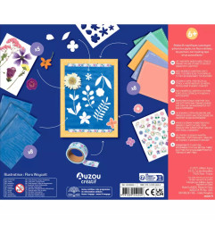 Mon coffret d'artiste AUZOU, Tableaux Fleuris