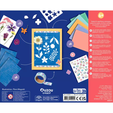 Mon coffret d'artiste AUZOU, Tableaux Fleuris