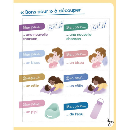 Cahier de gommettes d'apprentissage Mon Rituel du Dodo AUZOU