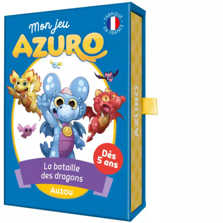 Jeu de cartes Azuro la Bataille des Dragons AUZOU