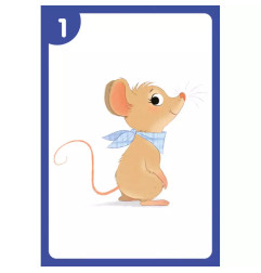 Jeu de cartes Grisette la Petite Souris en Mission AUZOU
