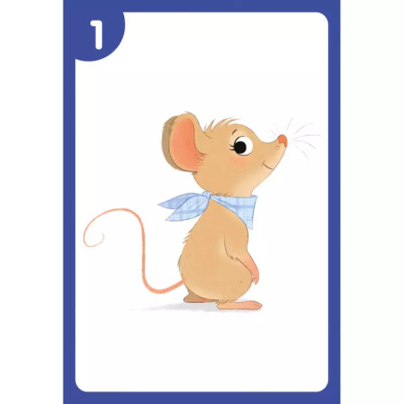 Jeu de cartes Grisette la Petite Souris en Mission AUZOU