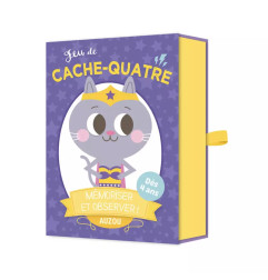 Jeu de cartes du Cache Quatre AUZOU