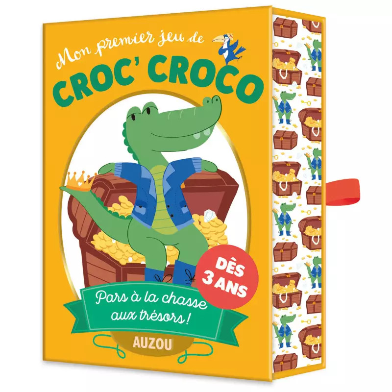 Jeu de cartes Mon Premier Jeu de Croc Croco AUZOU