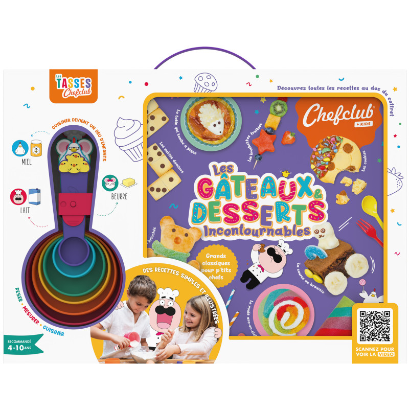 Coffret Gâteaux et Desserts Incontournables CHEF CLUB