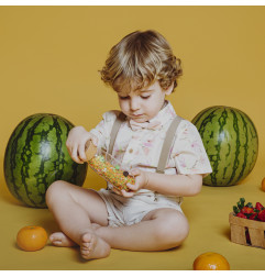 Bouteille sensorielle Learn Bottle Fruits PETIT BOUM