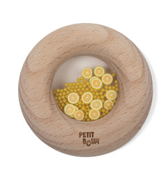 Hochet sensoriel Sensory Donut Citrons PETIT BOUM